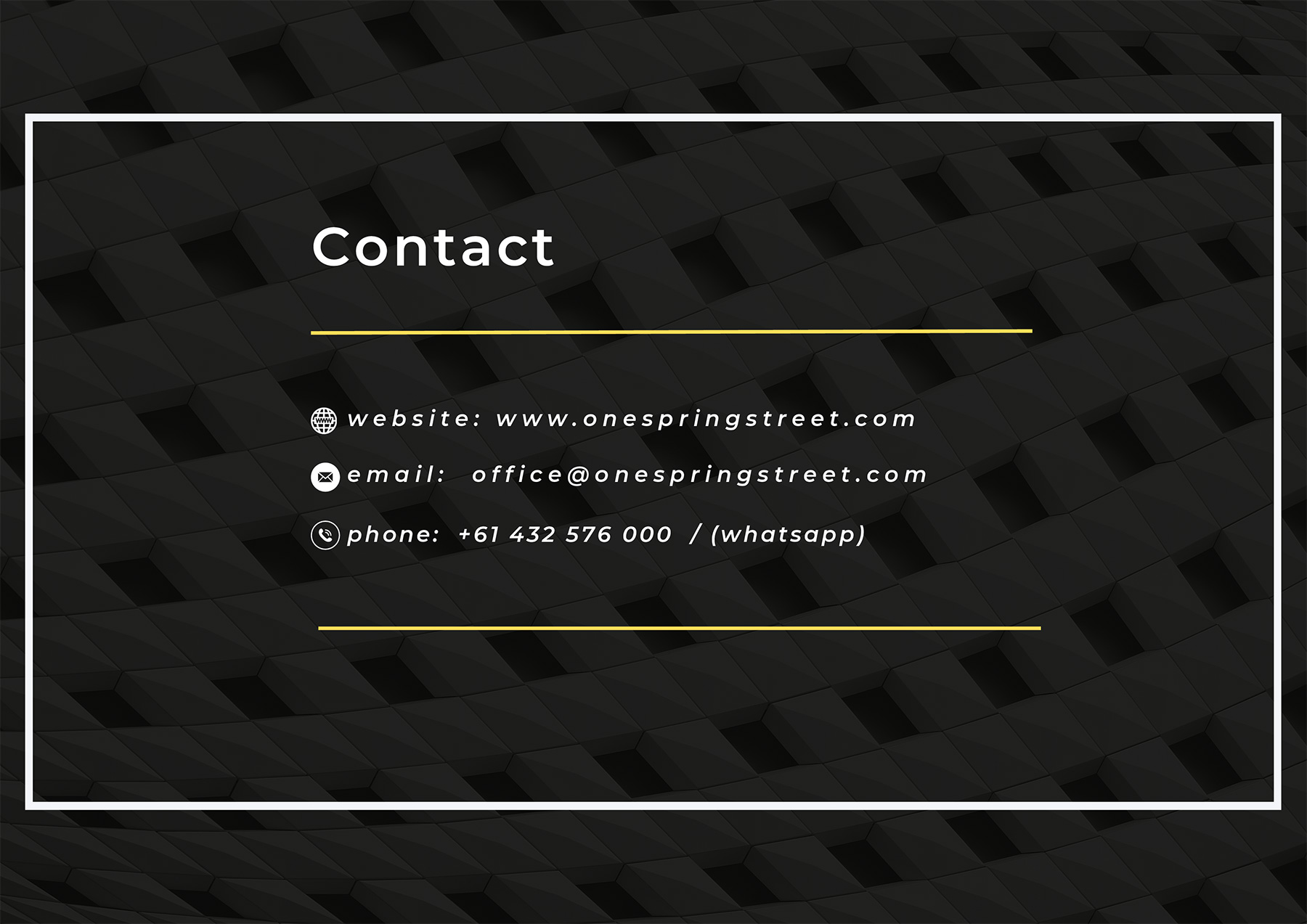 Contact